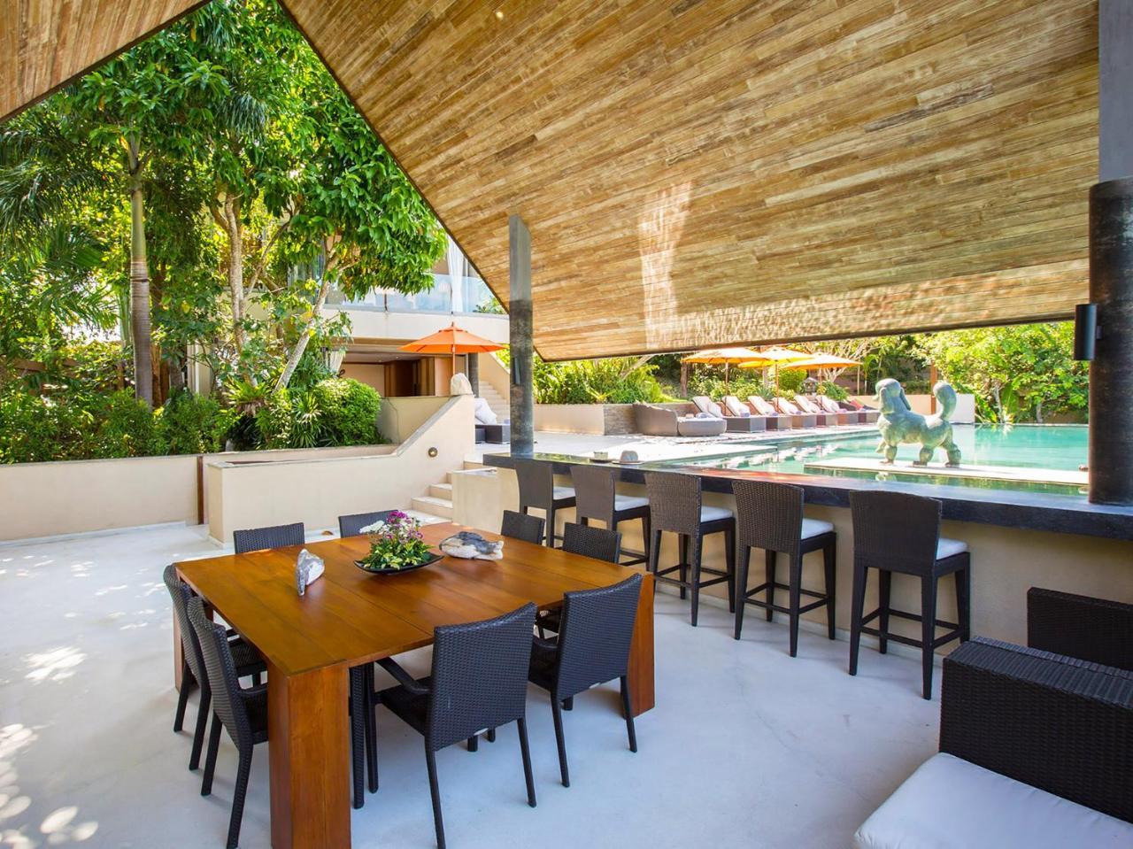 Panacea Retreat Villa บ่อผุด ภายนอก รูปภาพ